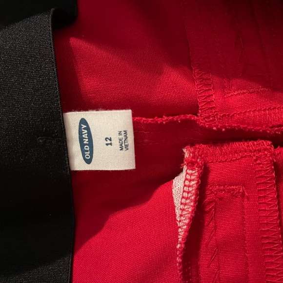Old Navy red pants size 12 - Picture 5 of 6